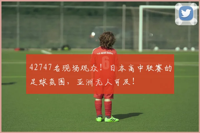 42747名现场观众！日本高中联赛的足球氛围，亚洲无人可及！