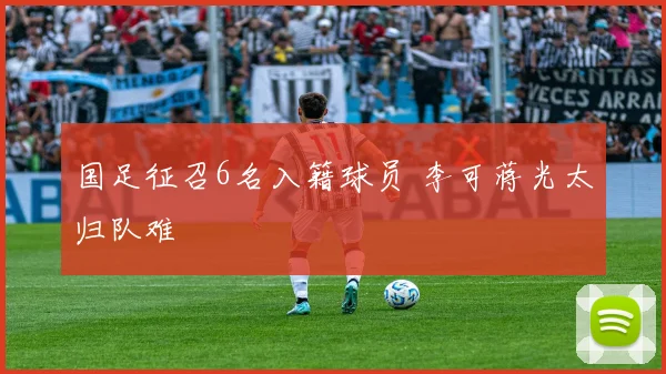 国足征召6名入籍球员 李可蒋光太归队难